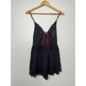 NWOT Free People Intimately Sweet On You Romper Lace Romantic Coquette Size XS